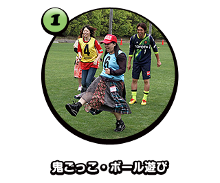 鬼ごっこ・ボール遊び