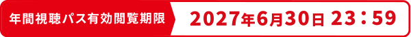 年間視聴パス有効期限