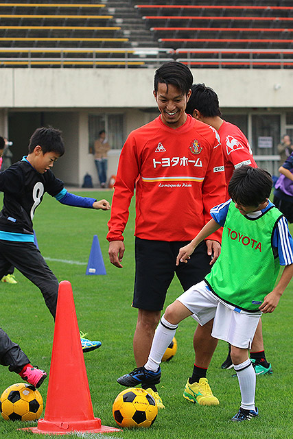 田口泰士選手・森勇人選手が「はじめよう！つづけよう