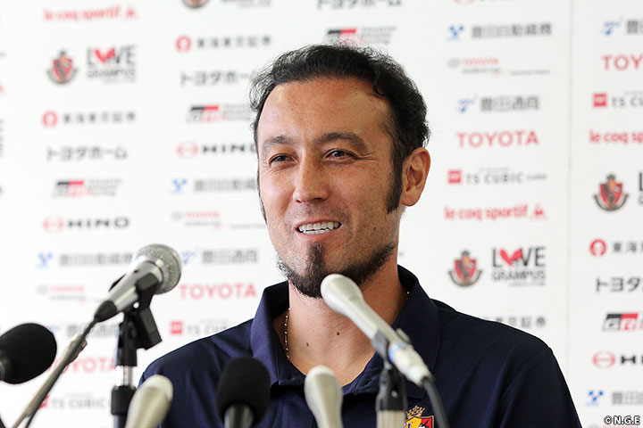 田中マルクス闘莉王選手、加入記者会見｜ニュース｜名古屋