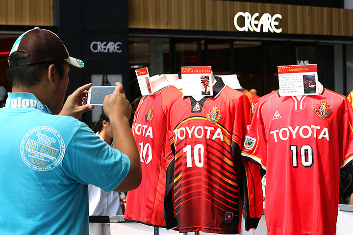 ナディアパーク×名古屋グランパス 20周年おめでとう！」トークショーに