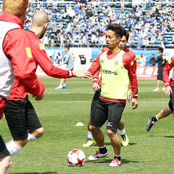 2011年名古屋グランパス対モンテディオ山形戦フェアプレイフラッグ 名古屋グランパス｜2011｜J1｜サッカー様