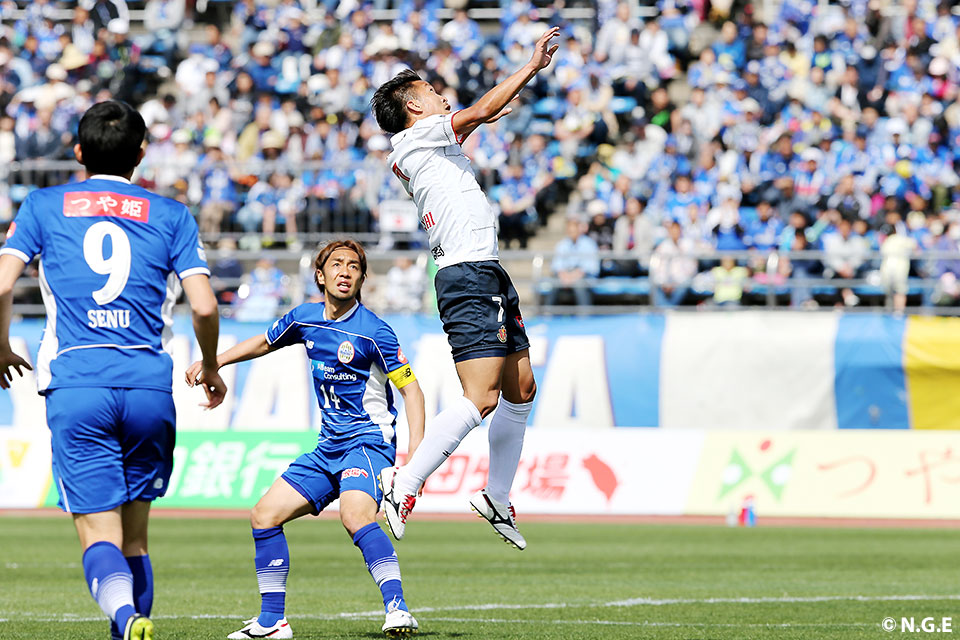 明治安田生命J2リーグ 第12節：モンテディオ山形 vs 名古屋