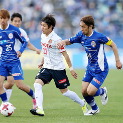 2011年名古屋グランパス対モンテディオ山形戦フェアプレイフラッグ 名古屋グランパス｜2011｜J1｜サッカー様