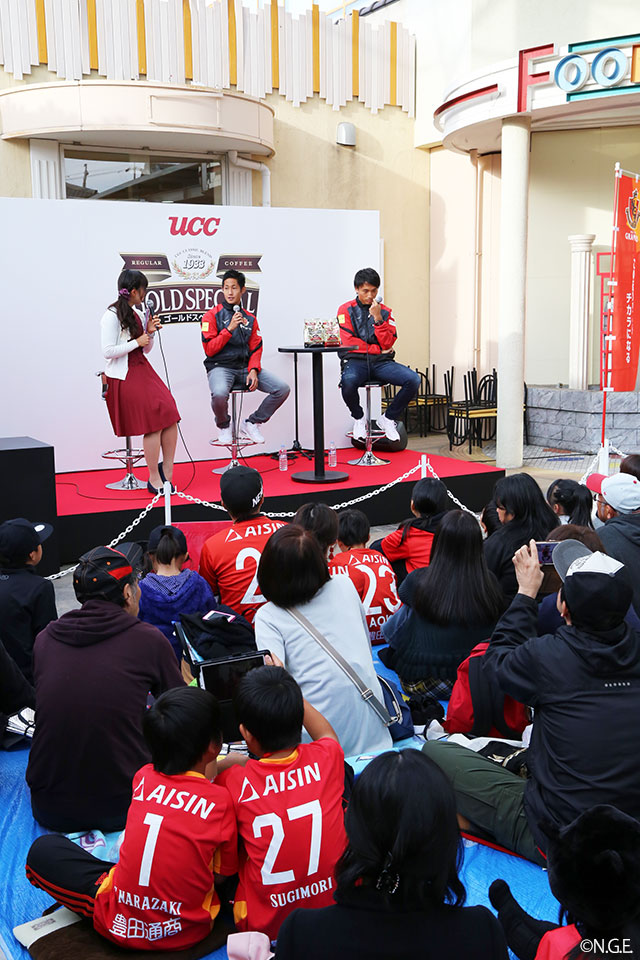 UCC上島珈琲（株）プレゼンツ「名古屋グランパス選手トークショー 