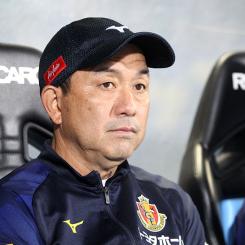 名古屋グランパス スタッフ実使用 長袖プラクティスシャツ 風間