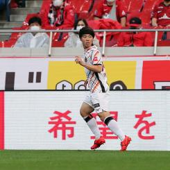 ファーストナンバーJリーグ 名古屋グランパス 成瀬竣平 直筆