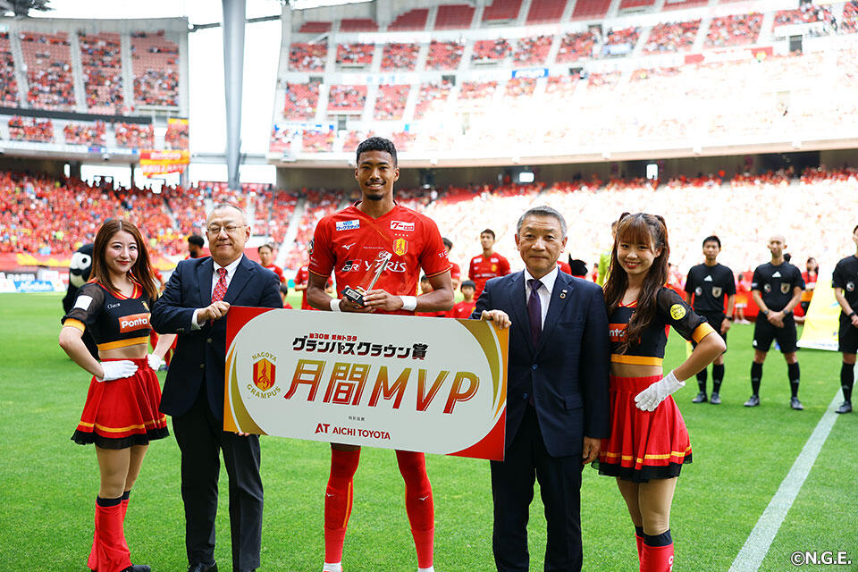 明治安田J1リーグ 第16節：名古屋グランパス vs 京都サンガF
