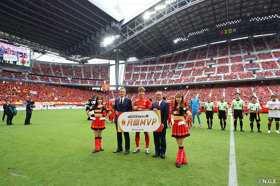 明治安田J1リーグ 第34節：名古屋グランパス vs 北海道コンサドーレ