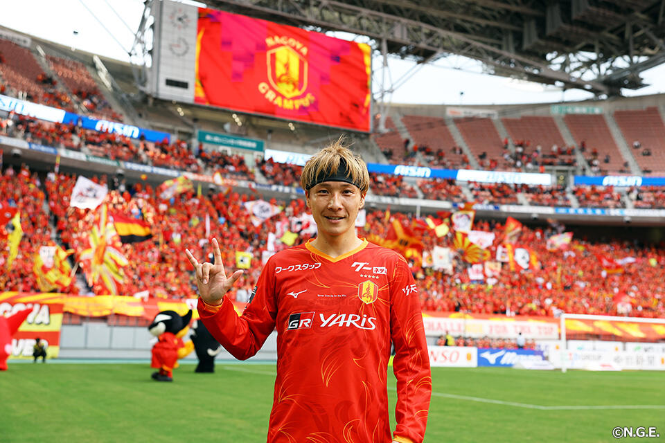 名古屋グランパス ユニホーム 山岸祐也 11 XL