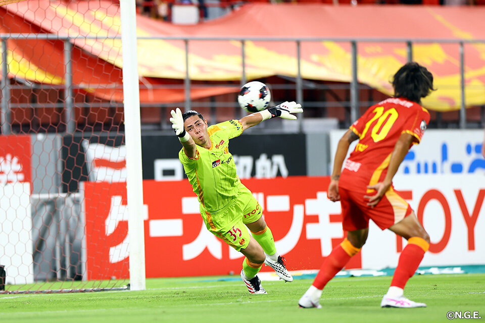 FAIR PLAY! サイン入りフラッグ 2008年の清水対名古屋 明治安田J1リーグ 第1節：名古屋グランパス vs 清水エスパルス