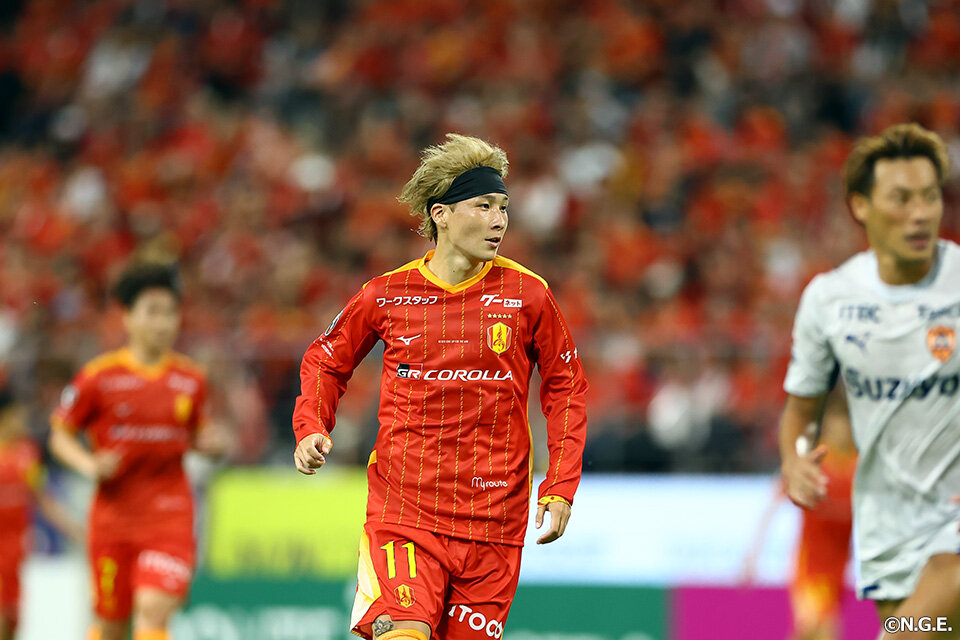 明治安田J1リーグ 第1節：名古屋グランパス vs 清水エスパルス