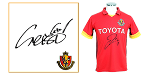 名古屋グランパス サイン入り Tシャツ 名古屋グランパス J1昇格記念Tシャツ - メルカリ