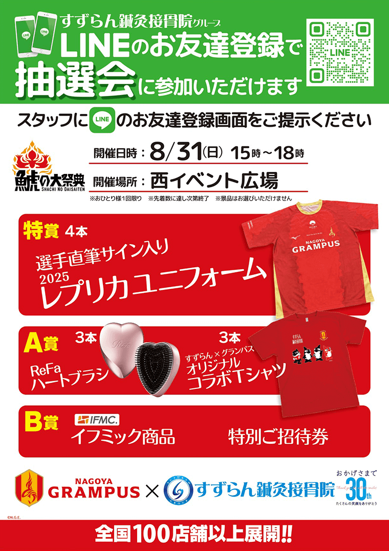 すずらん鍼灸接骨院DAY＼ガラポン抽選会／｜ニュース｜名古屋 