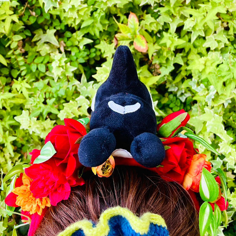 in bloomブース】押し花缶バッジ体験会・オリジナルカチューシャ販売