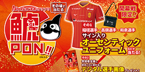 FAIR PLAY! サイン入りフラッグ 2008年の清水対名古屋 FAIR PLAY