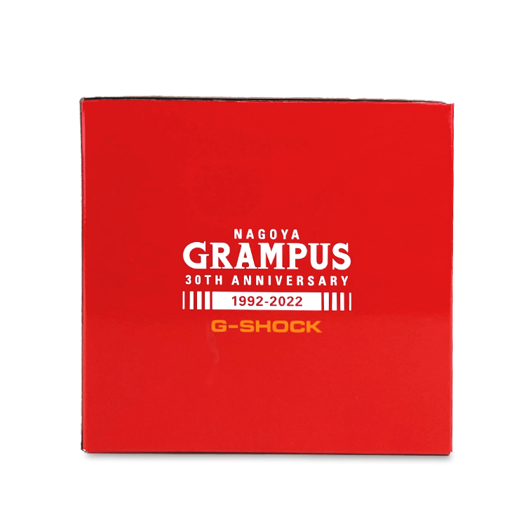 G-SHOCK名古屋グランパスモデル 30th Anniversary Edition」発売の 