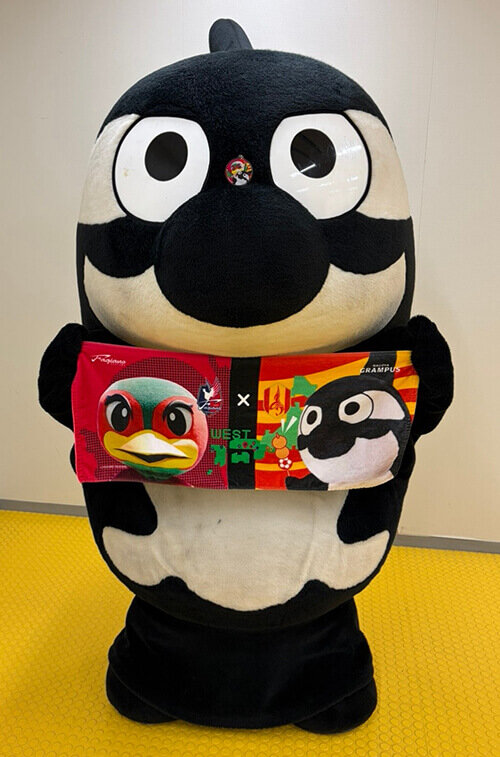 AWAYファジアーノ岡山戦限定グッズ！「旅するグランパスくん」グッズの