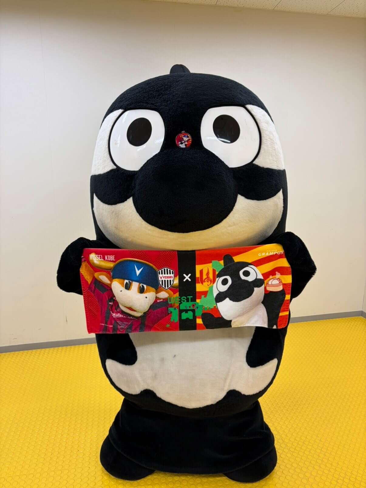 AWAYヴィッセル神戸戦限定グッズ！「旅するグランパスくん」グッズの