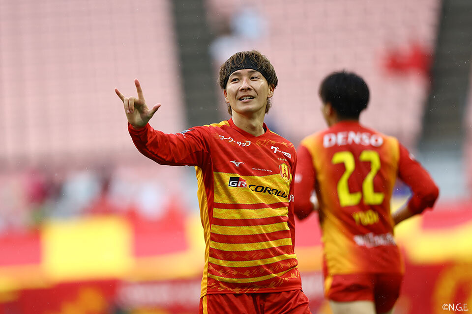 明治安田Jリーグ百年構想リーグ J1WEST 得点王 山岸 祐也選手 決定の